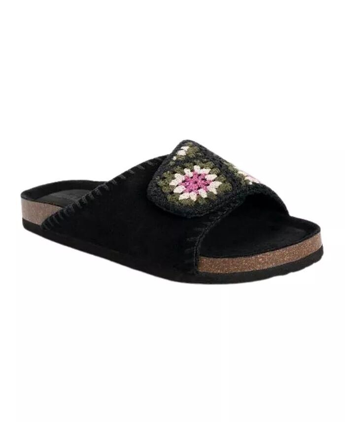 

Женские шлепанцы Gigi крючком MUK LUKS, черный