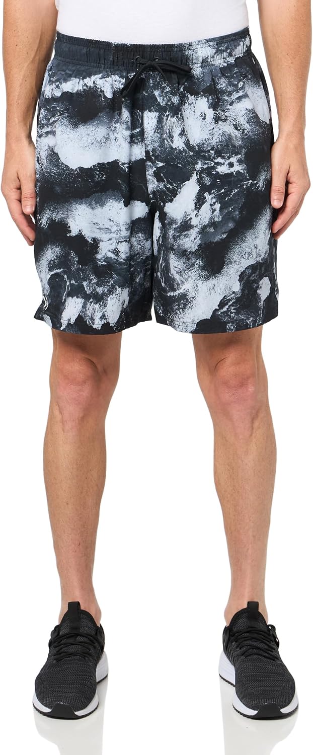 

Плавки-шорты с логотипом Under Armour для мальчиков, Black Deep Ocean Print
