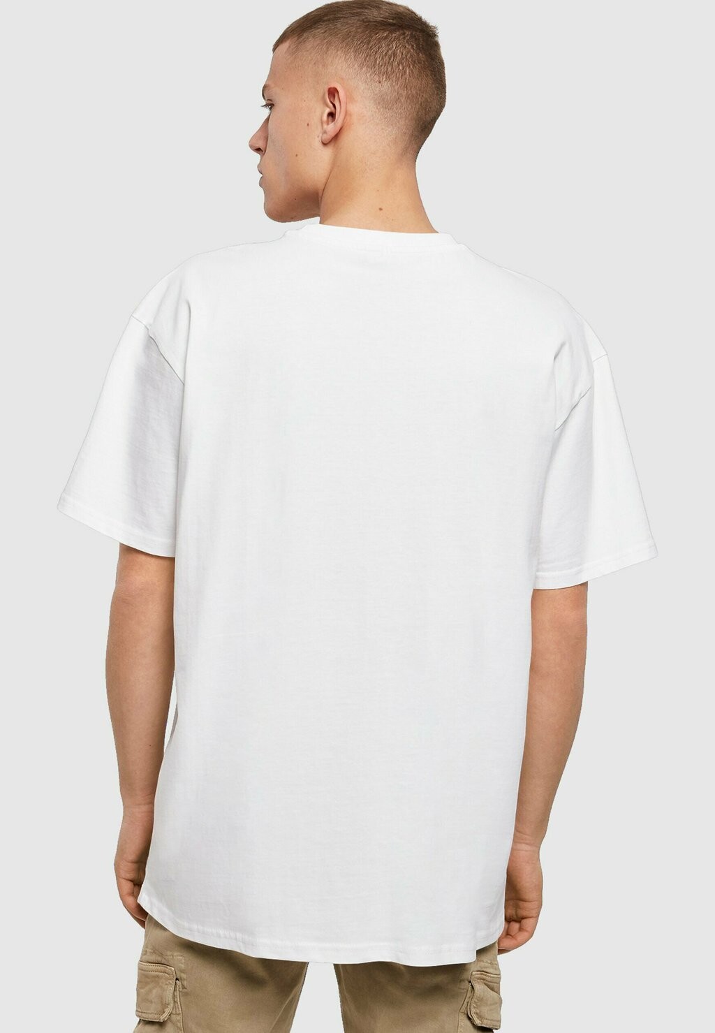 

Футболка с принтом OVERSIZED Merchcode, белый