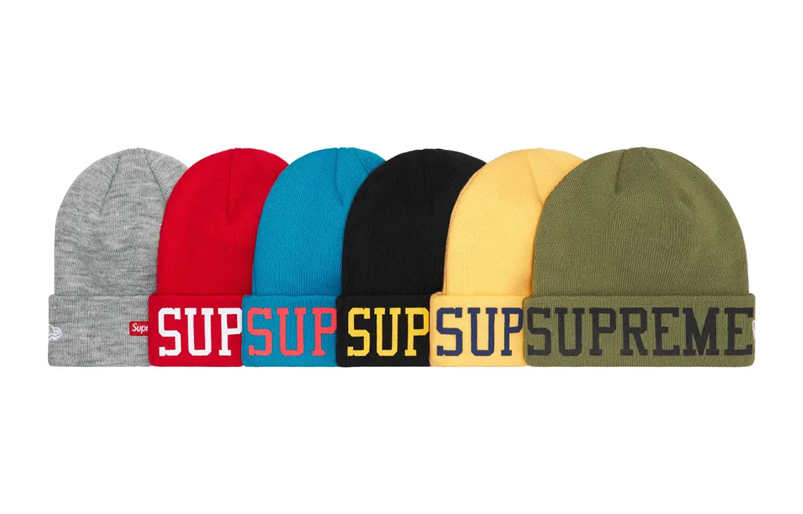 

Шапка Supreme New Era Varsity, синий