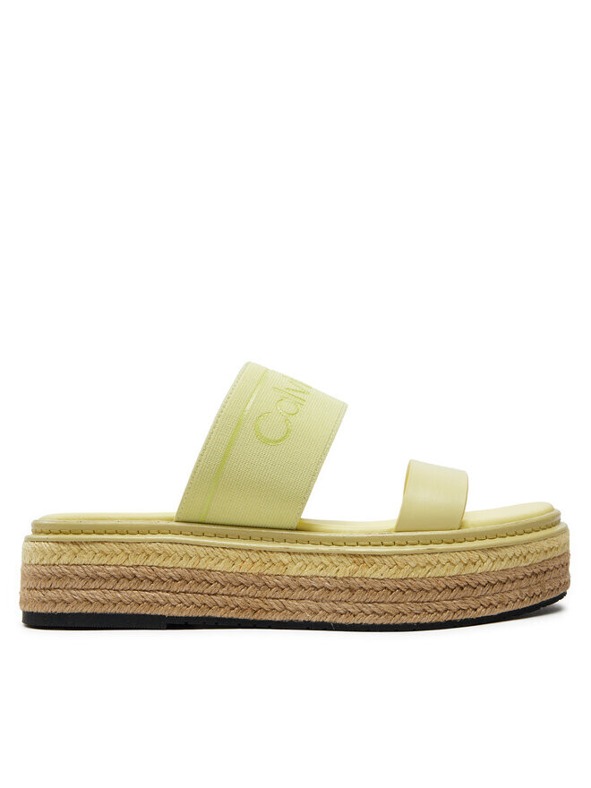 

Шлепанцы Calvin Klein Wedge Slide He, желтый