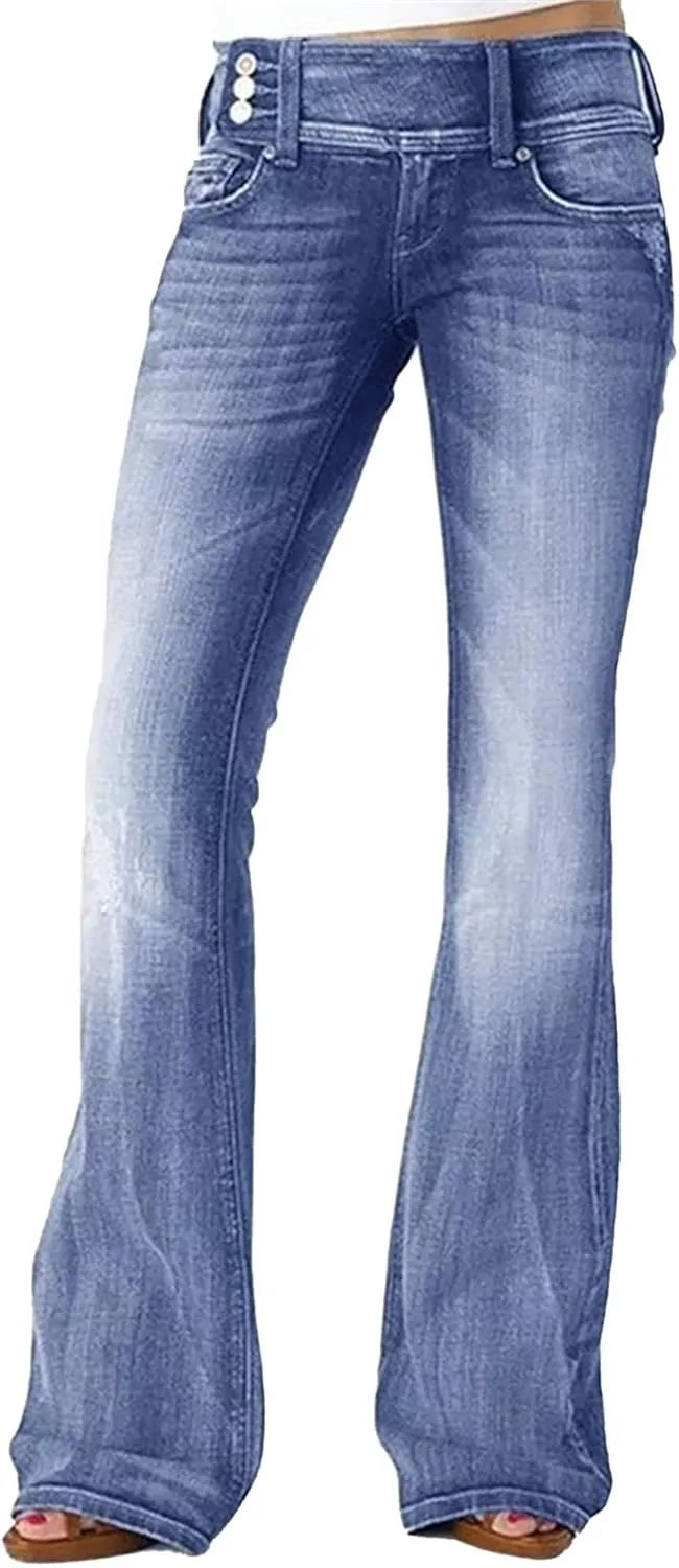 

Женские облегающие расклешенные джинсы DGHM-JLMY