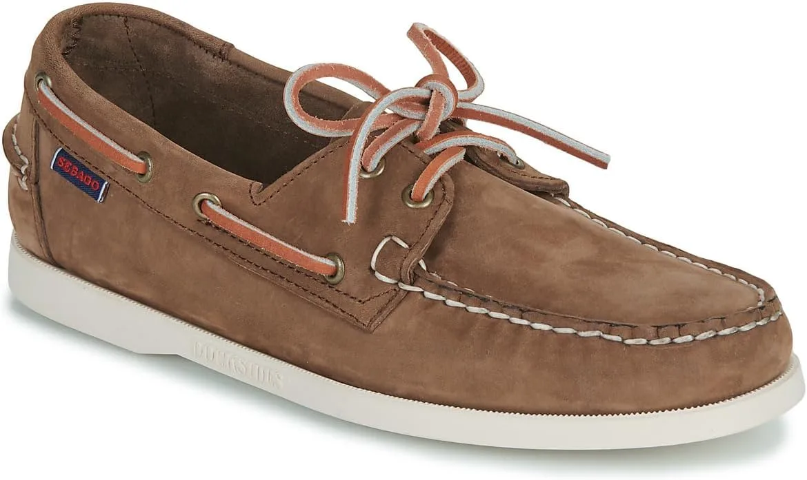 Высококачественные мужские ботинки Sebago Docksides Portland, коричневый — фото 2