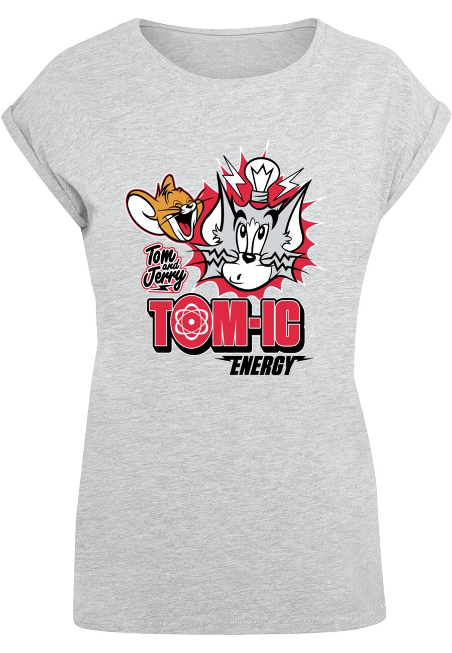 

Рубашка ABSOLUTE CULT Tom and Jerry - Tomic Energy, пятнистый серый