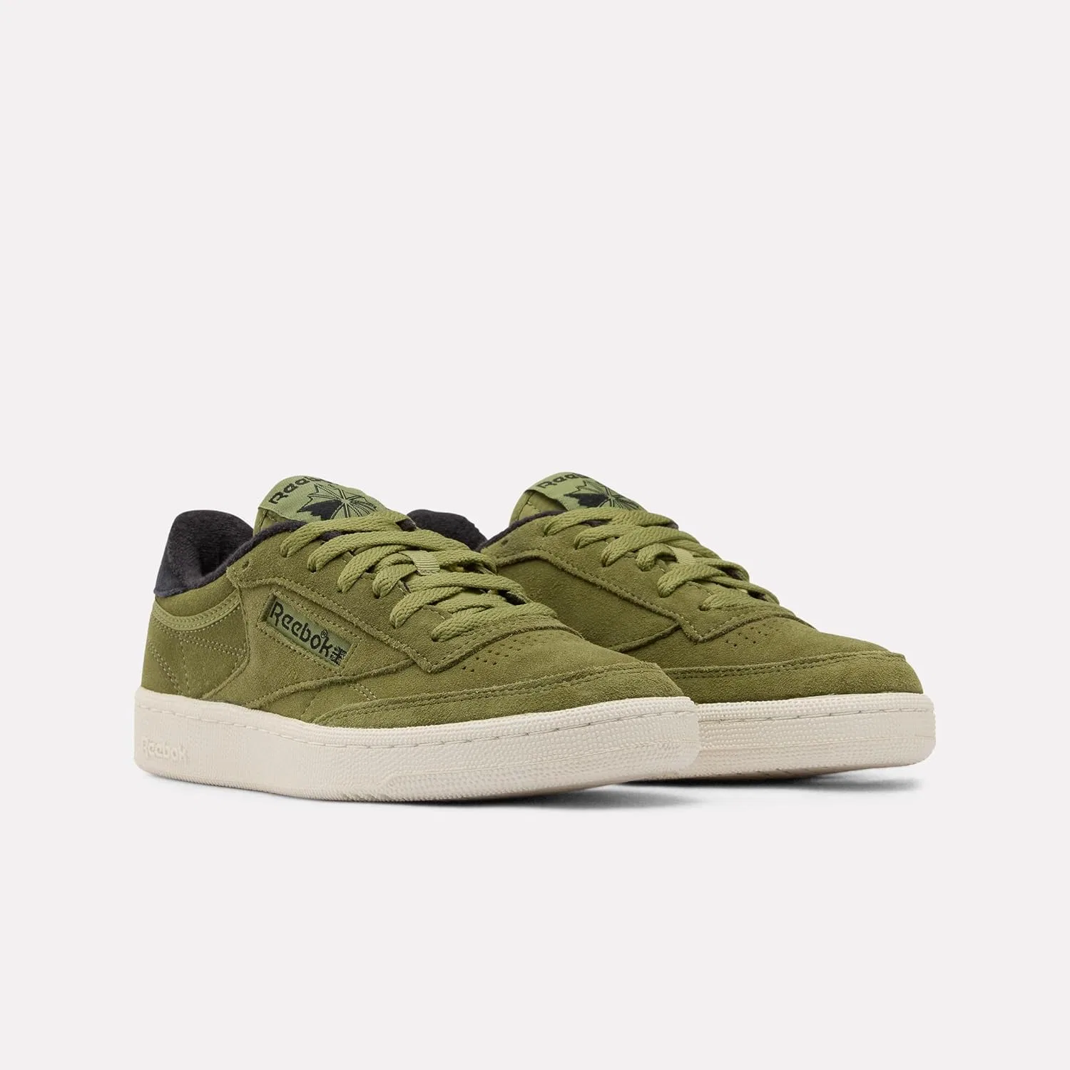 Кроссовки теннисные Reebok Court Advance, Grittygreen Black Chalk — фото 3