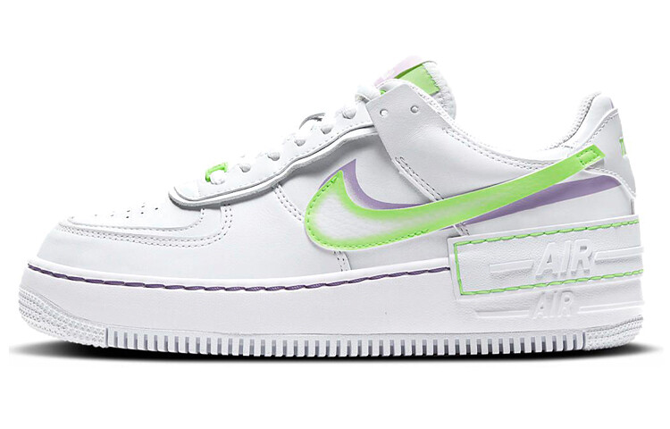 Кроссовки Nike Air Force 1 Low Shadow White Electric Green Women's
