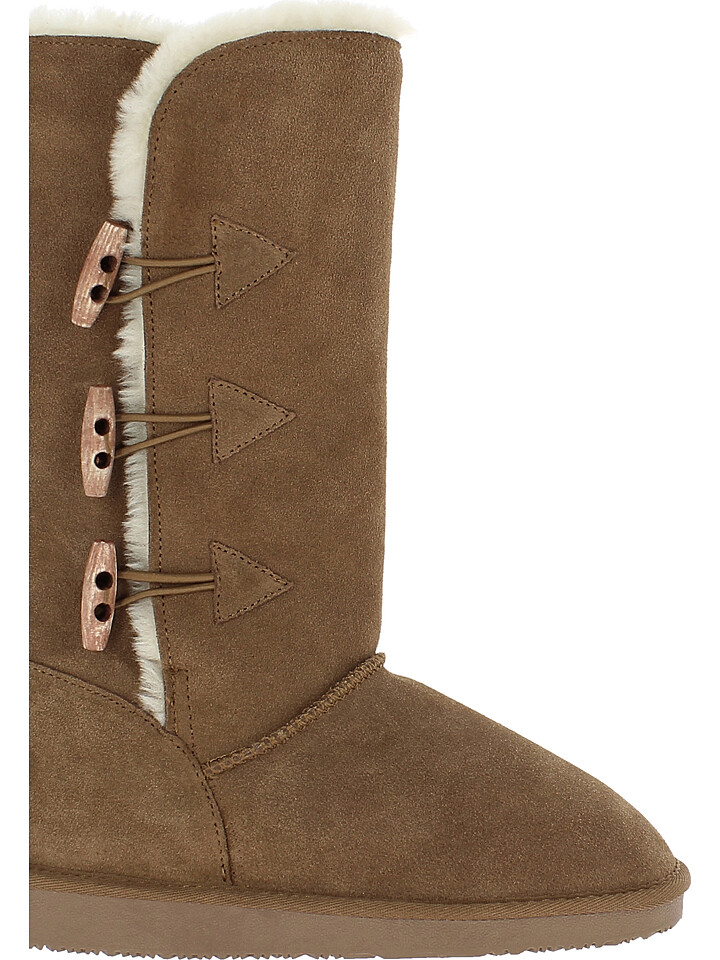 Ботинки Gooce Leder Winterstiefel Cornice, светло-коричневый — фото 4