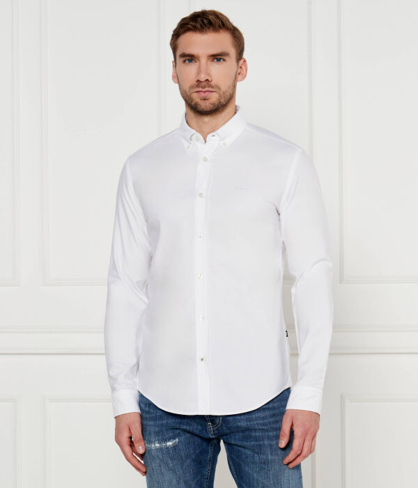 

Рубашка h-roan Slim fit Boss, белый
