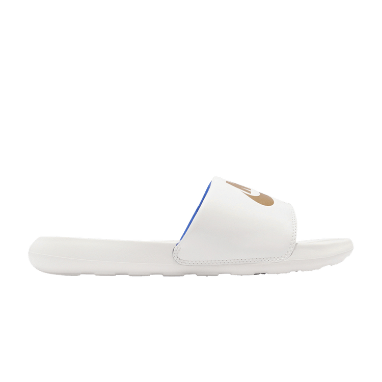 

Шлепанцы Victori One Slide 'Summit White Metallic Gold', белый