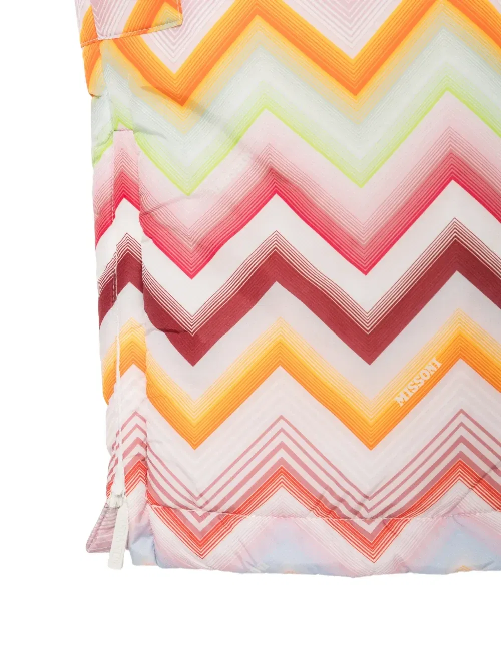 Брюки с зигзагообразным принтом Missoni Kids, розовый — фото 3