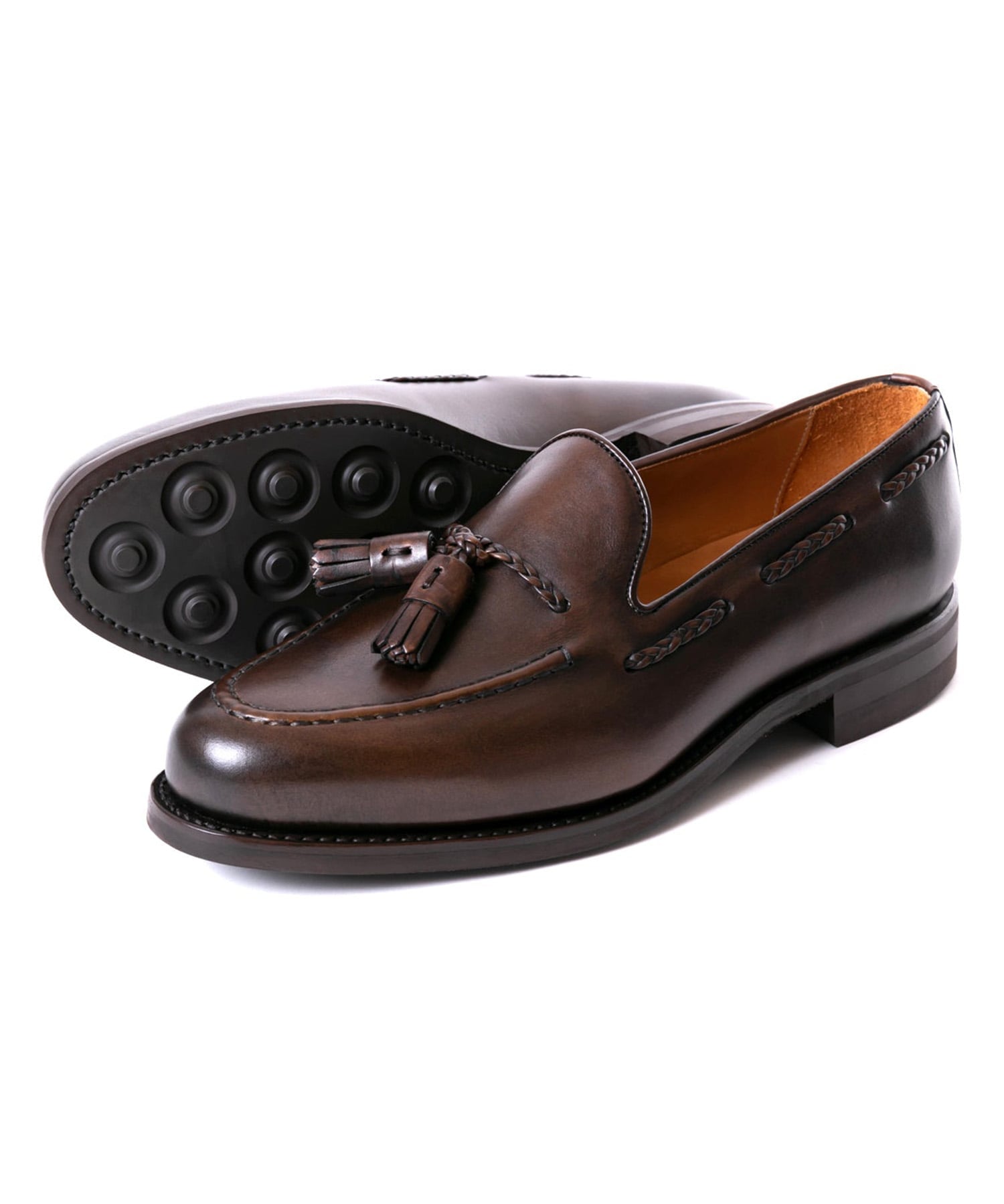 Лоферы с кисточками Berwick1707, Dark Brown — фото 2