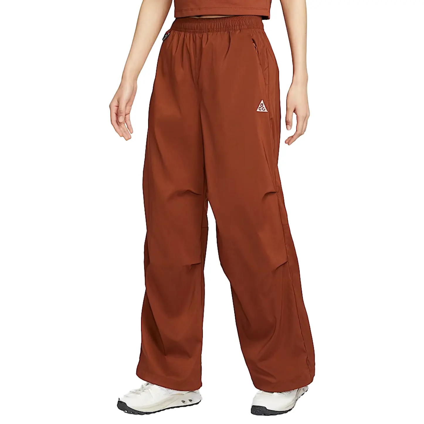Nike Женские повседневные брюки ACG SS25 светло-желтый умбра — фото 3