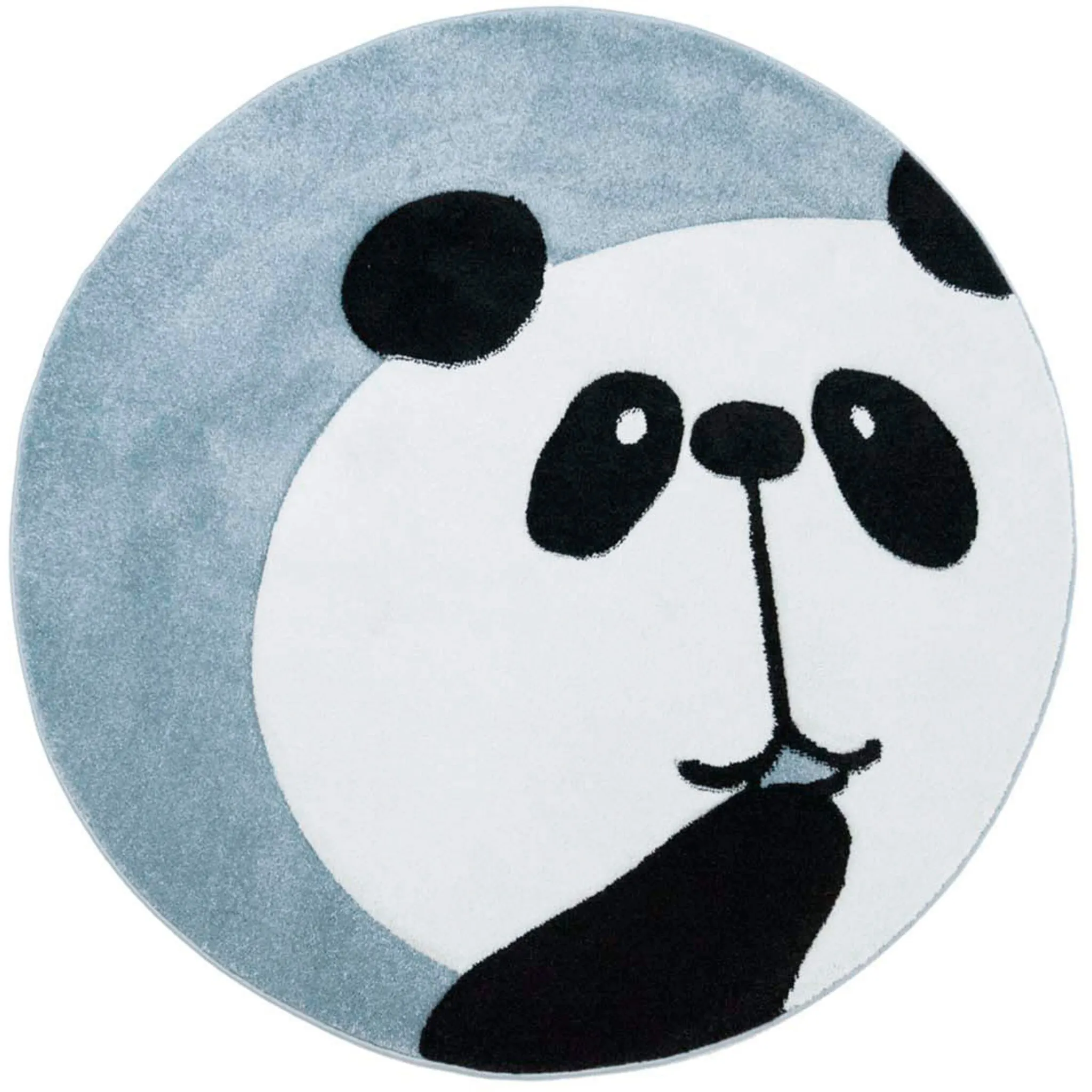 

Детский ковер Carpet City «Bueno Kids 1389», круглый, высота 13 мм, игровой коврик, панда, 3D-эффект, мягкий ворс, прост в уходе, цвет blau