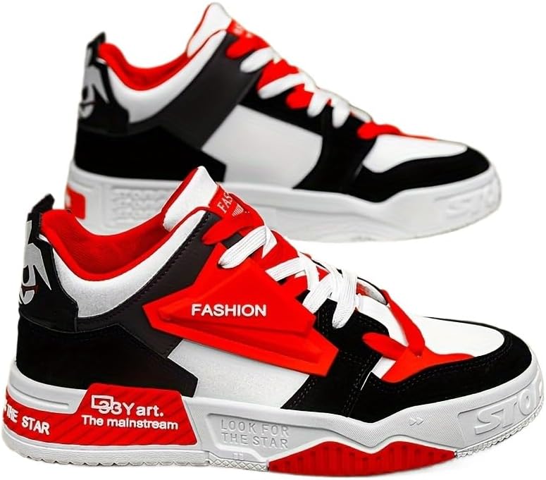 

Мужские кроссовки на шнуровке, мужские модные кроссовки Hhhchpm, белый/черный