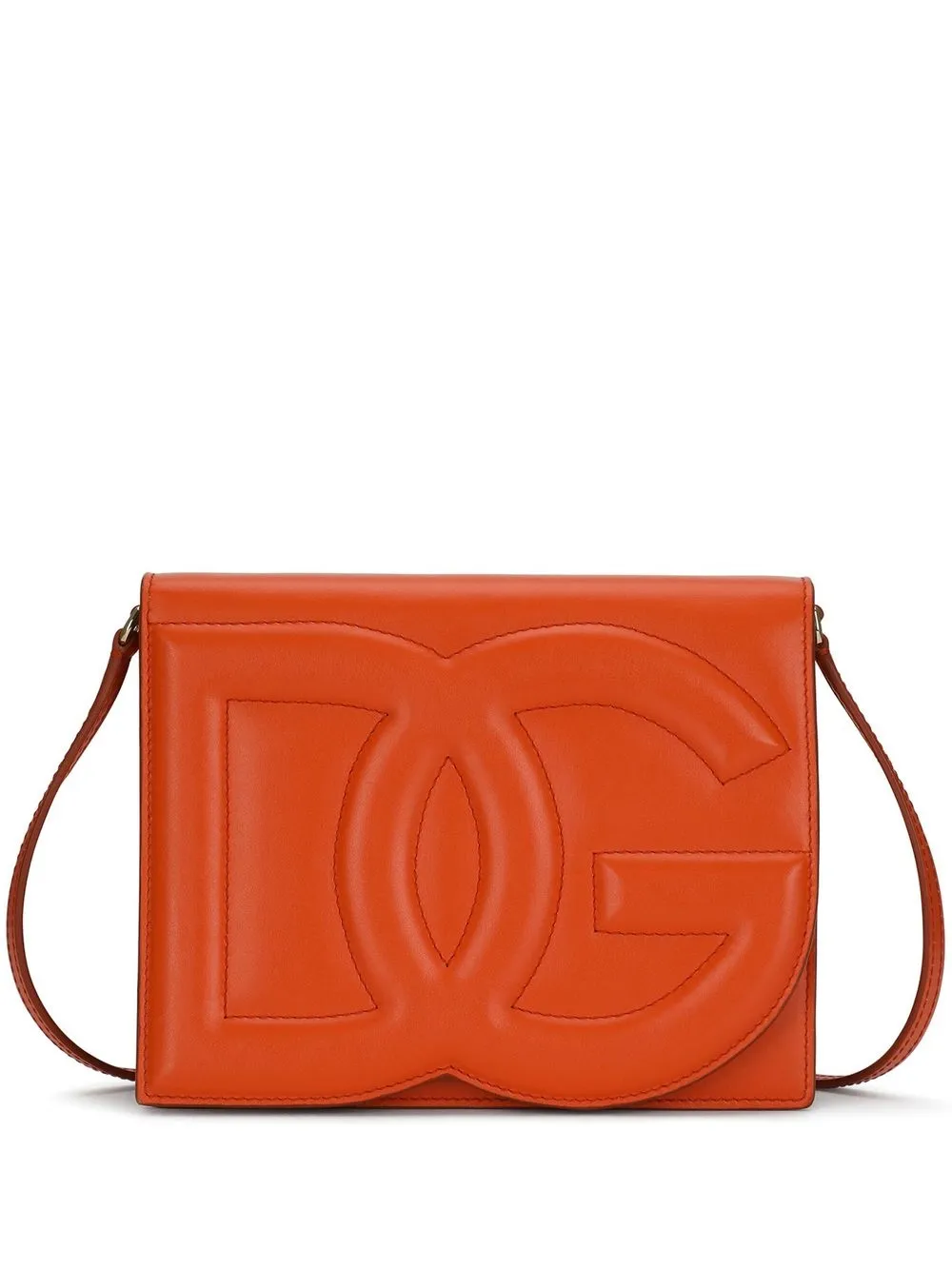 

Сумка через плечо с логотипом DG DOLCE & GABBANA, оранжевый