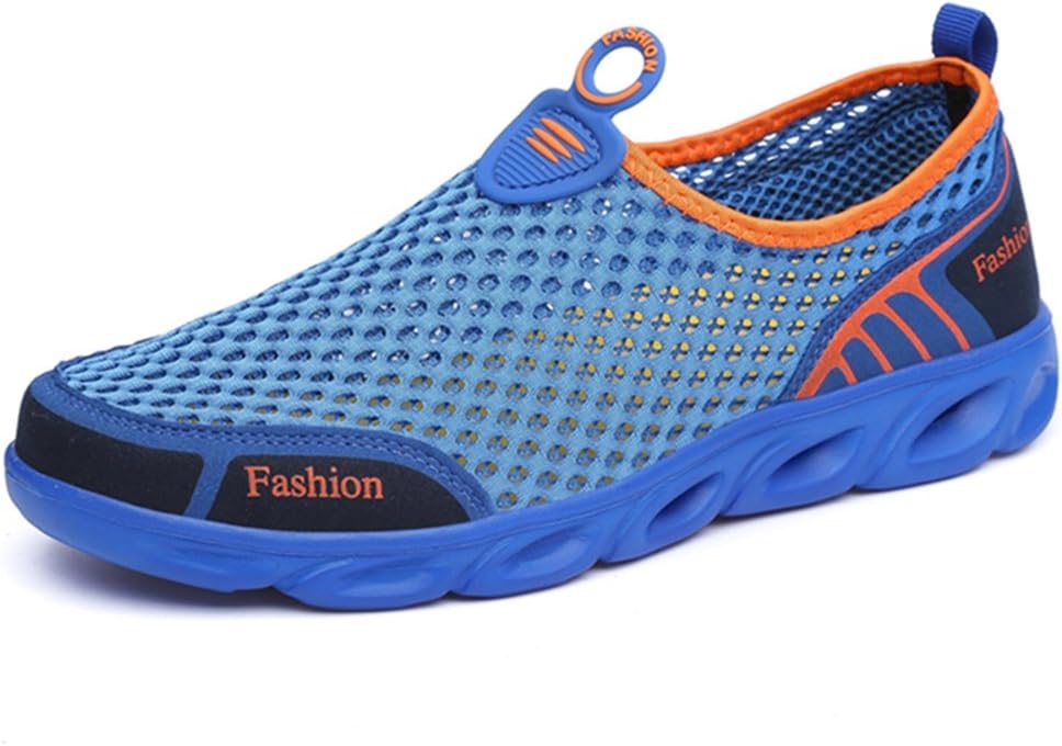 

Кроссовки для женщин и мужчин LGXH для пляжа и активного отдыха, легкие, с быстросохнущей сеткой, водонепроницаемые, без шнурков, Sapphire