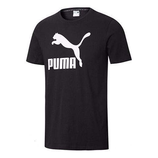 

Футболка casual printing round neck short sleeve black Puma, черный