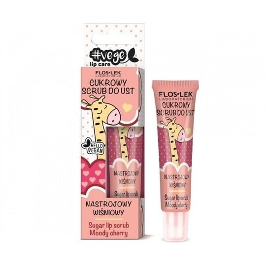 

Сахарный скраб для губ Moody Cherry 14г Flos Lek Lip Care Vege, FLOS-LEK