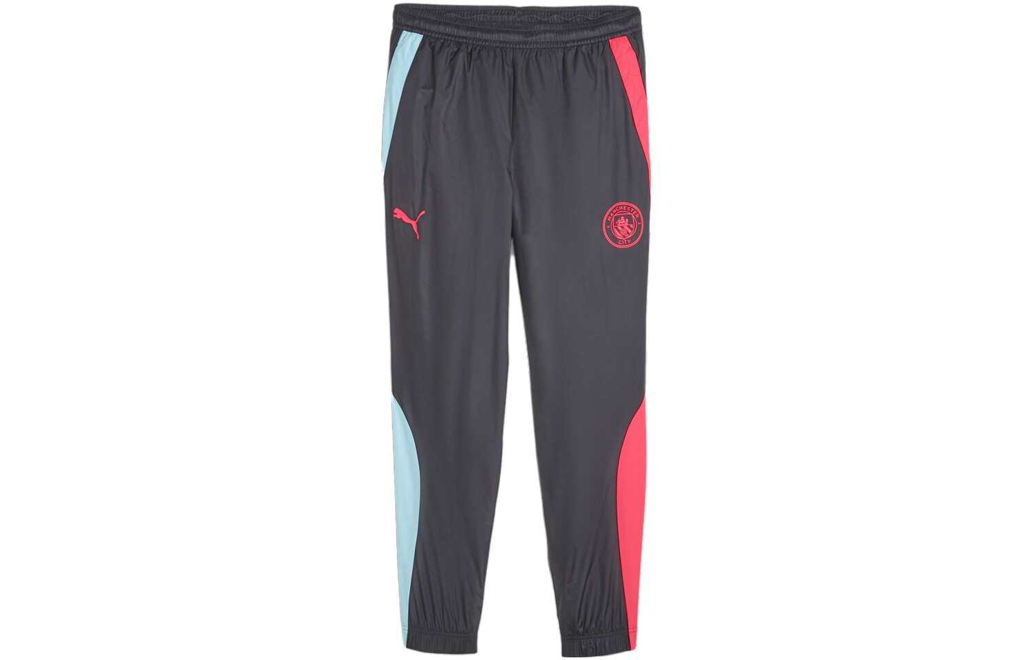 

Спортивные штаны Manchester City FC Pre Knit мужские черные Puma, черный