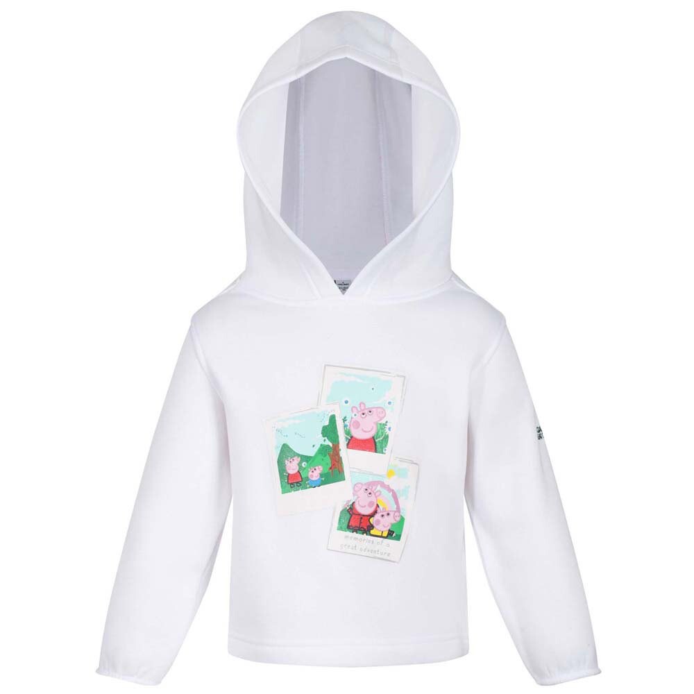 

Толстовка на молнии Regatta Peppa Hooded, белый