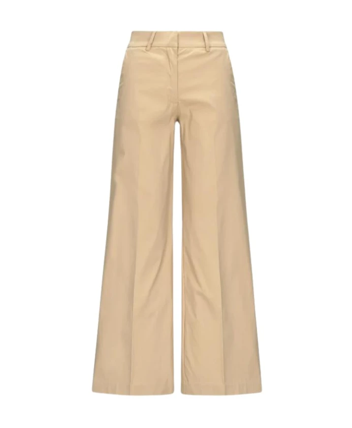 

Женские брюки с широкими штанинами K-Way, бежевый