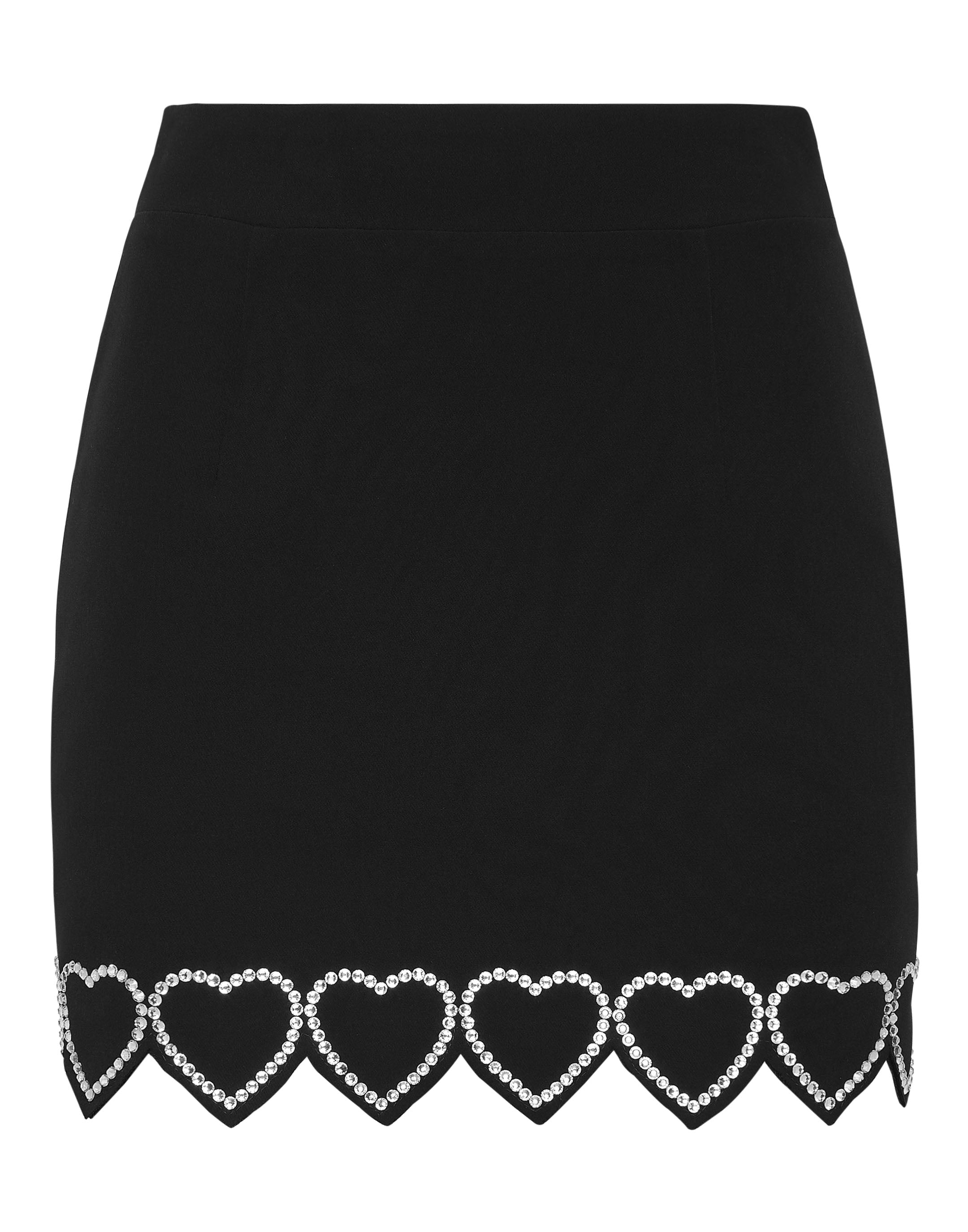 

Мини-юбка Cady Heart PHILIPP PLEIN, черный