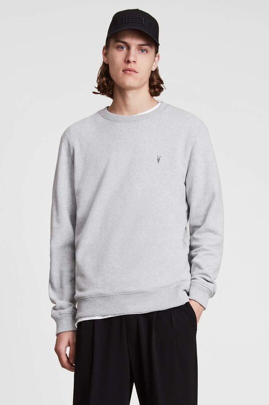 

Толстовка RAVEN CREW AllSaints, серый