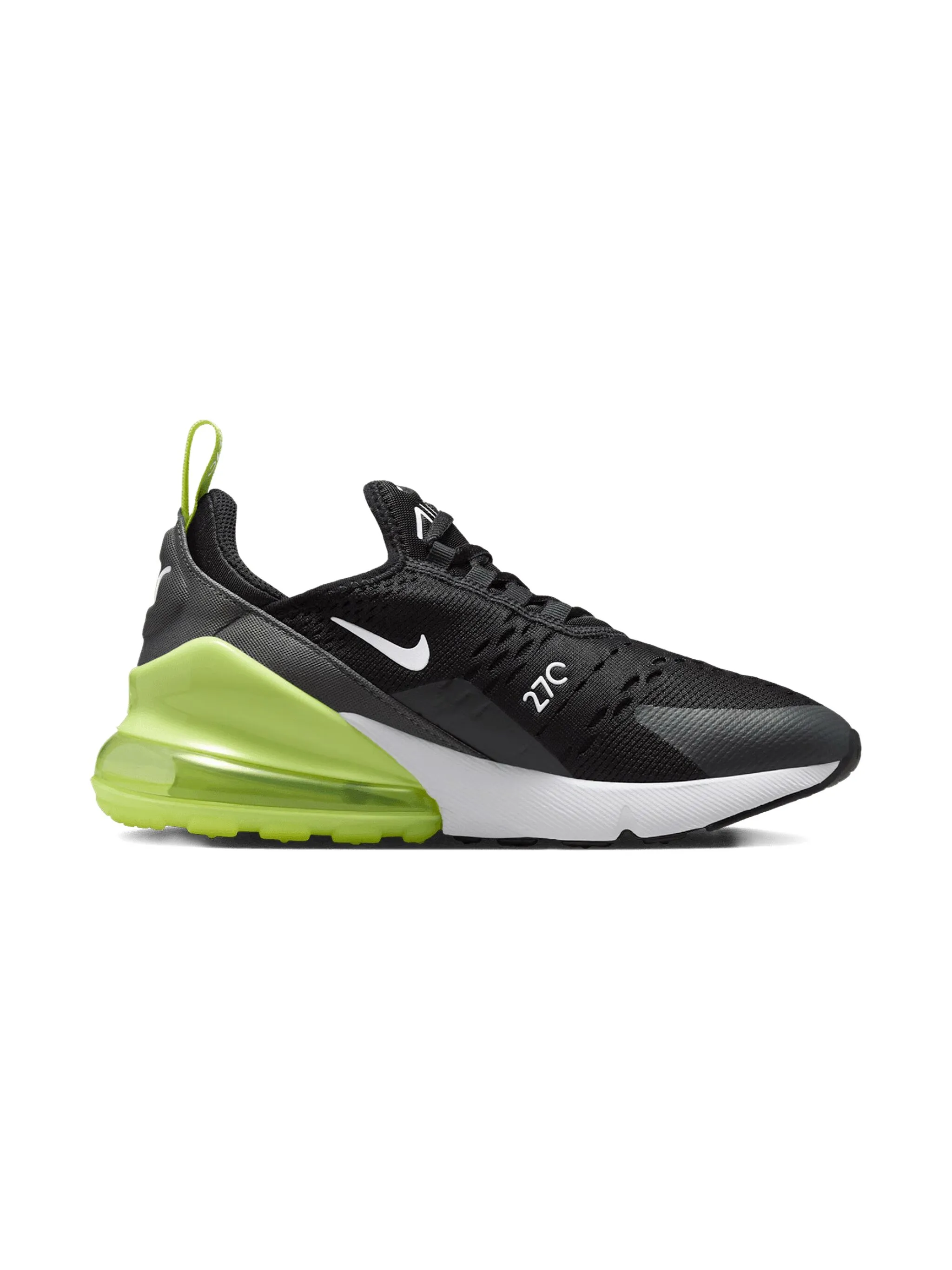 Кроссовки Air Max 270 Light Lemon Twist/Black Anthracite/White Nike Kids, черный — фото 2