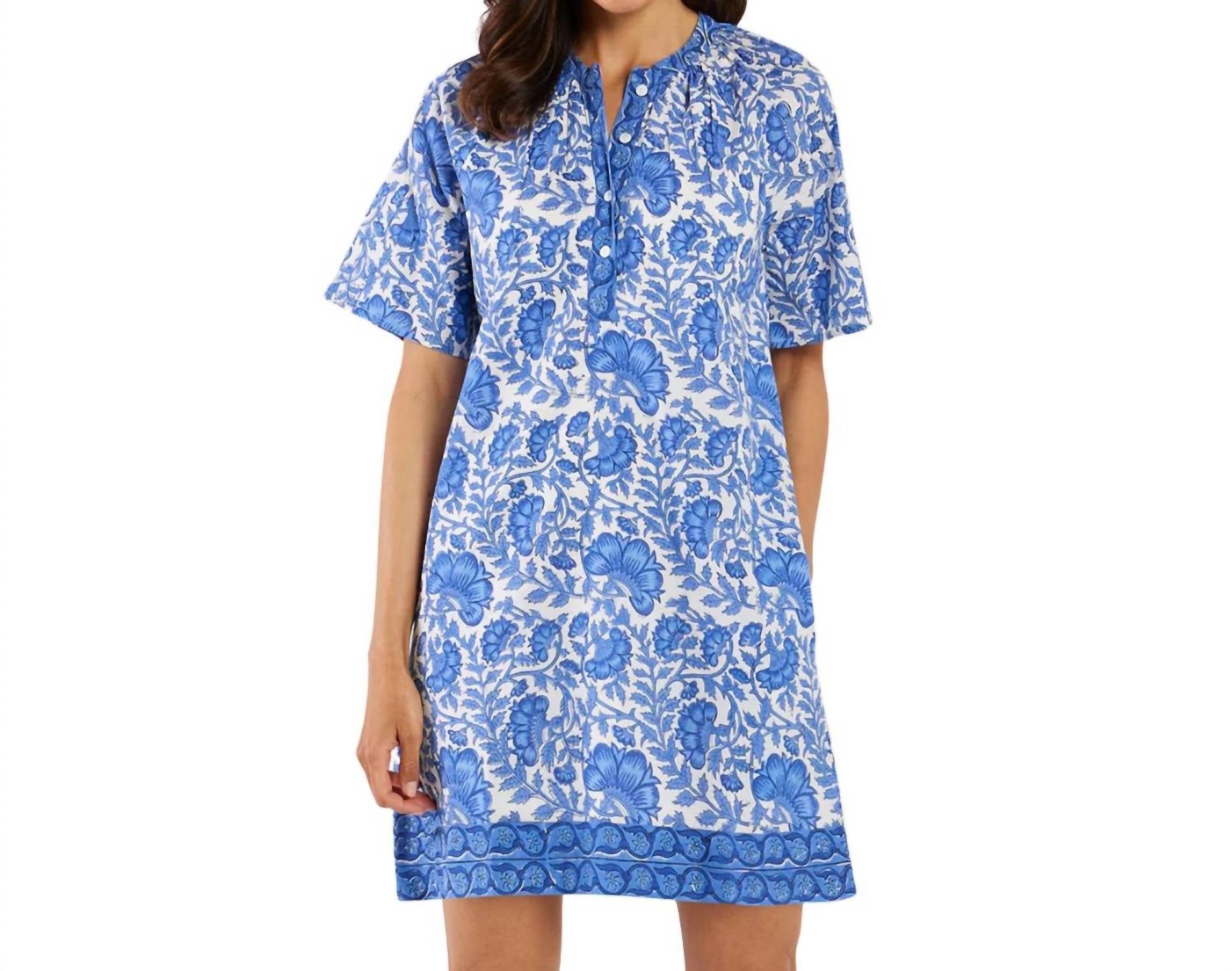 

JUDE CONNALLY Мини-платье Hollis в белом цвете «Сапфировый сад»