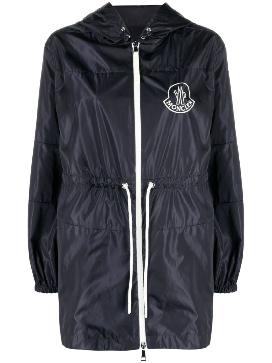 

Moncler парка Veirade с капюшоном, синий