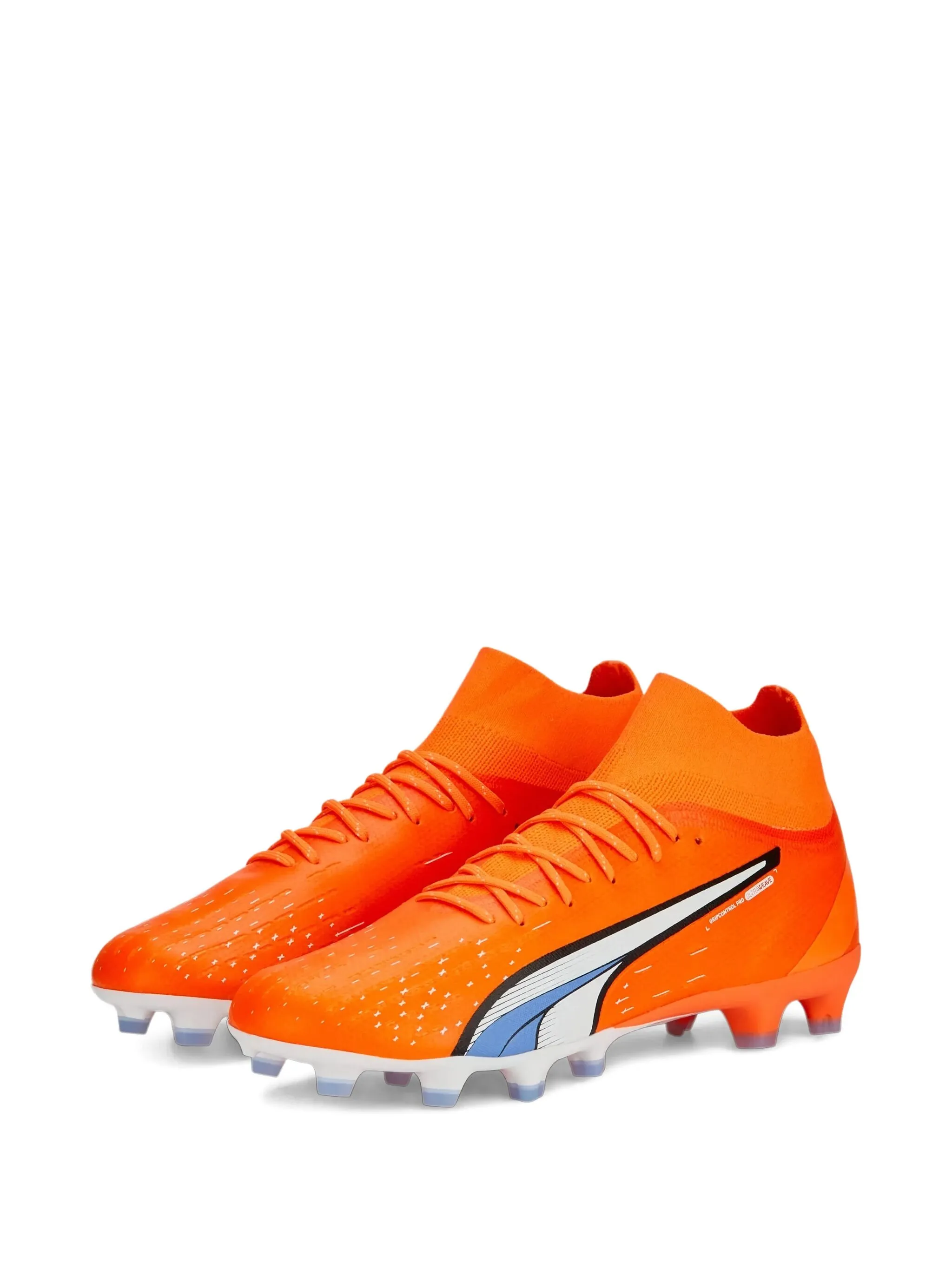 Кроссовки Ultra Pro FG/AG Puma, оранжевый — фото 2
