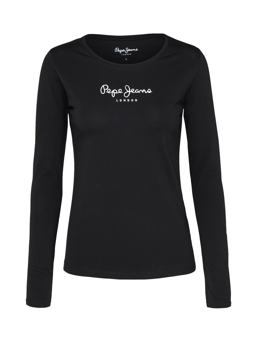 

Лонгслив Pepe Jeans Shirt NEW VIRGINIA L/S, черный