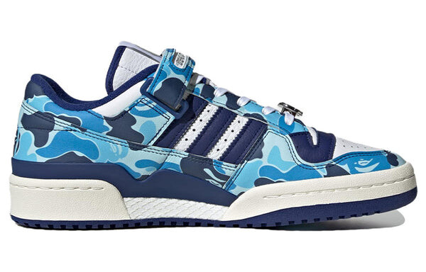 Кроссовки xa bathing ape forum низкие 84 Adidas, белый — фото 3