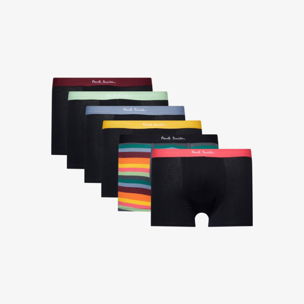 

Комплект трусов Paul Smith хлопковые, 7 шт, черный