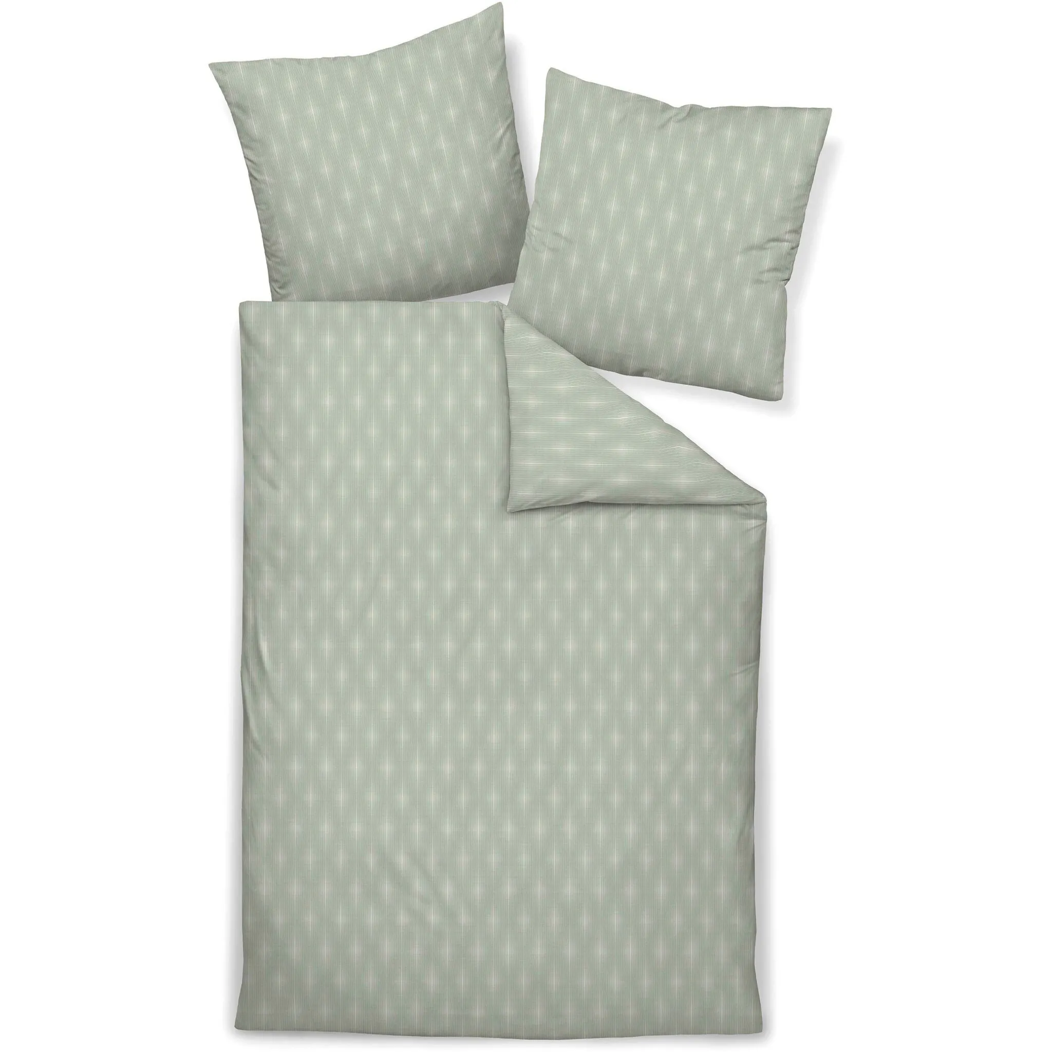 

Постельное белье Janine «Mako-Satin45078 06*155Х220.80х80», 6, цвет salbeigrün