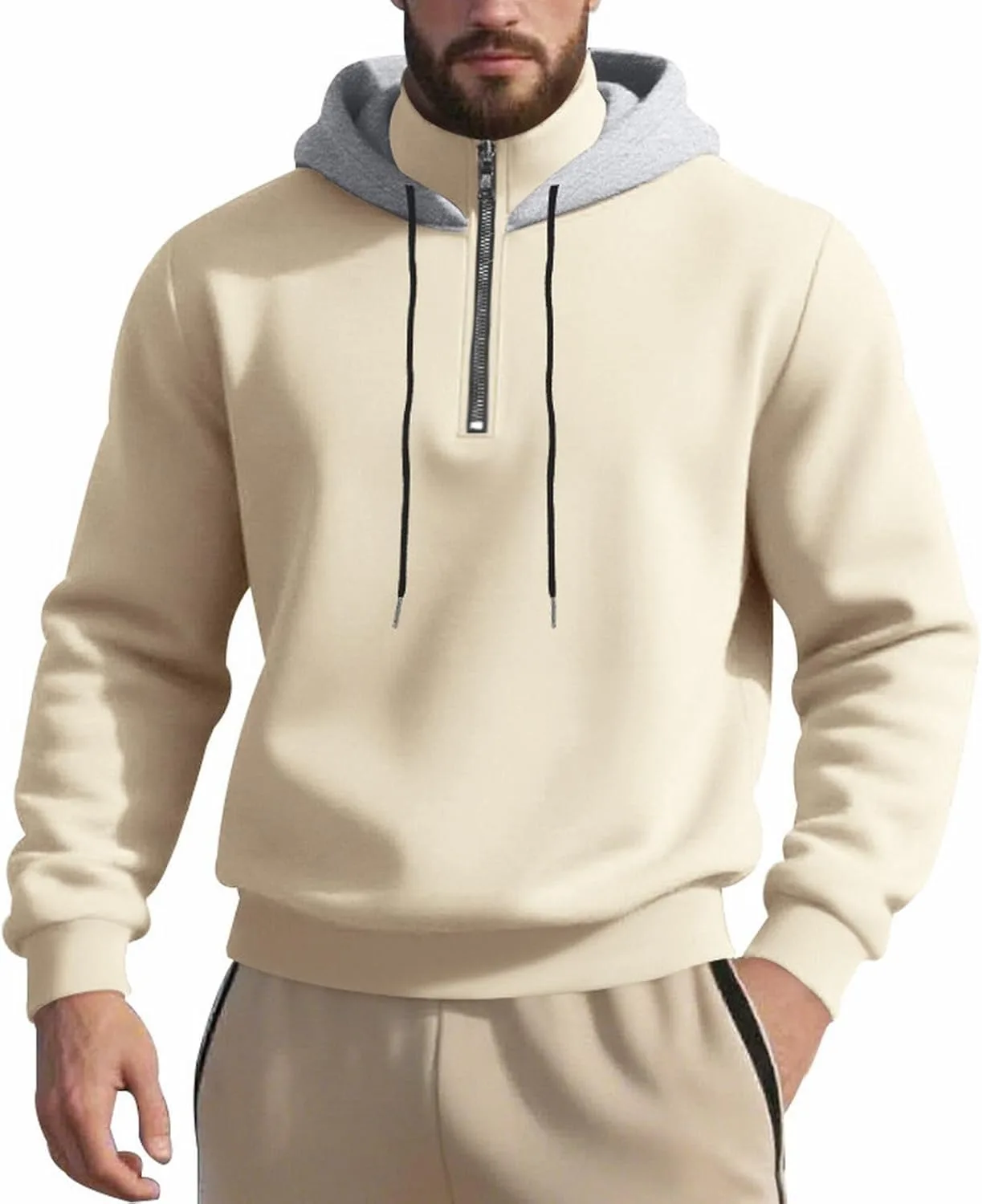 

Термокофта с капюшоном Quarter Zip для мужчин