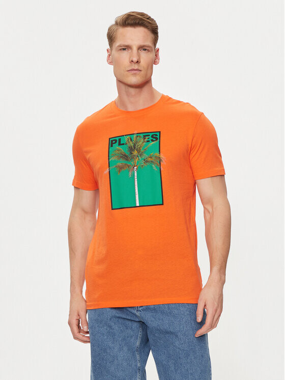 

Футболка стандартного кроя United Colors Of Benetton, оранжевый