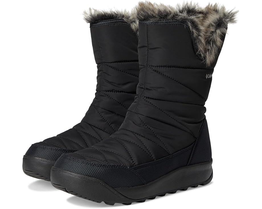 Женские сапоги Columbia Minx V стеганые водонепроницаемые, черный