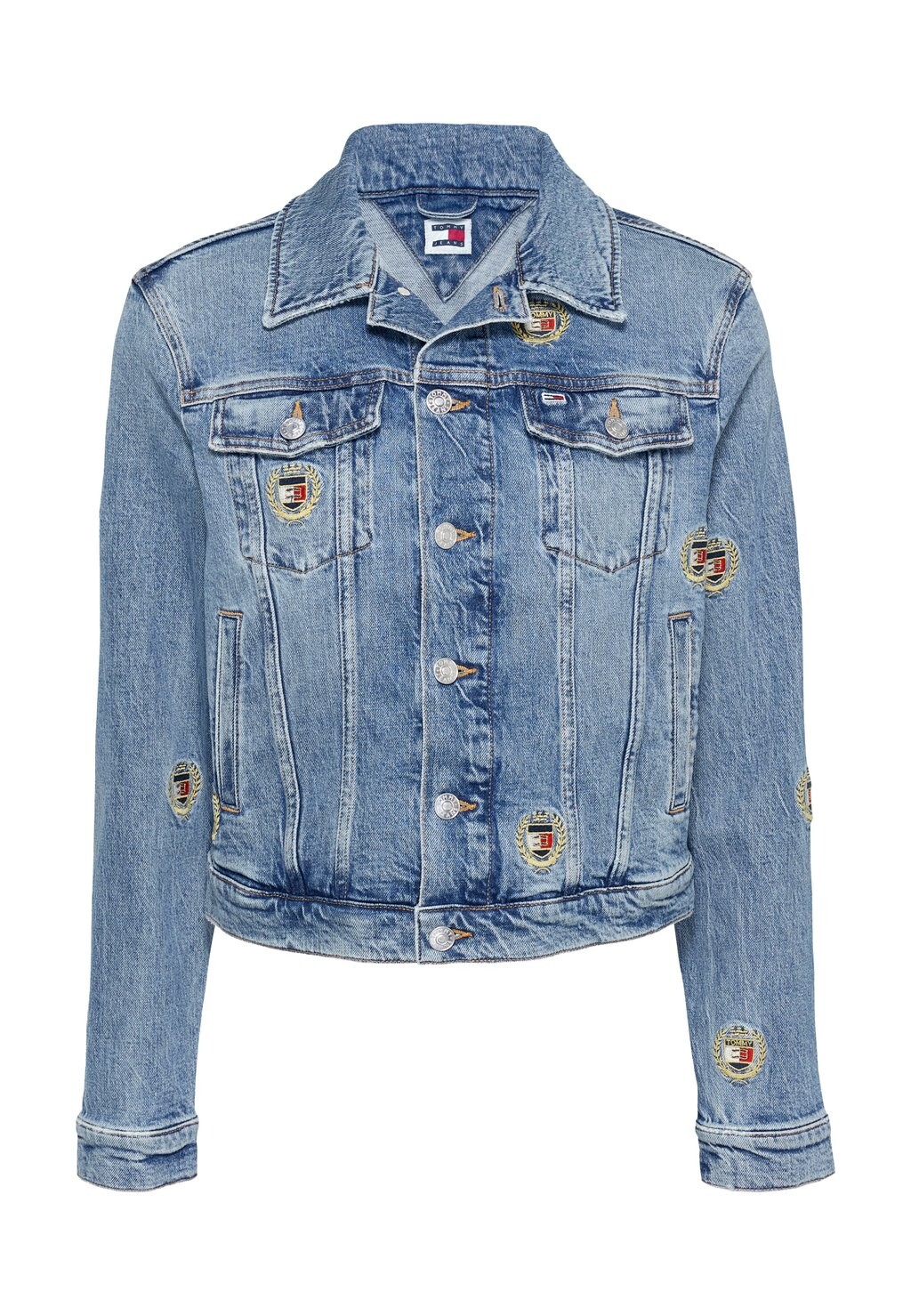 

Джинсовая куртка IZZIE AOCR Tommy Jeans, синий деним