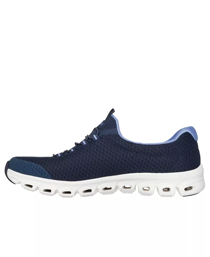 Женские: Glide-Step - повседневные кеды Resilience от Finish Line Skechers, синий — фото 3