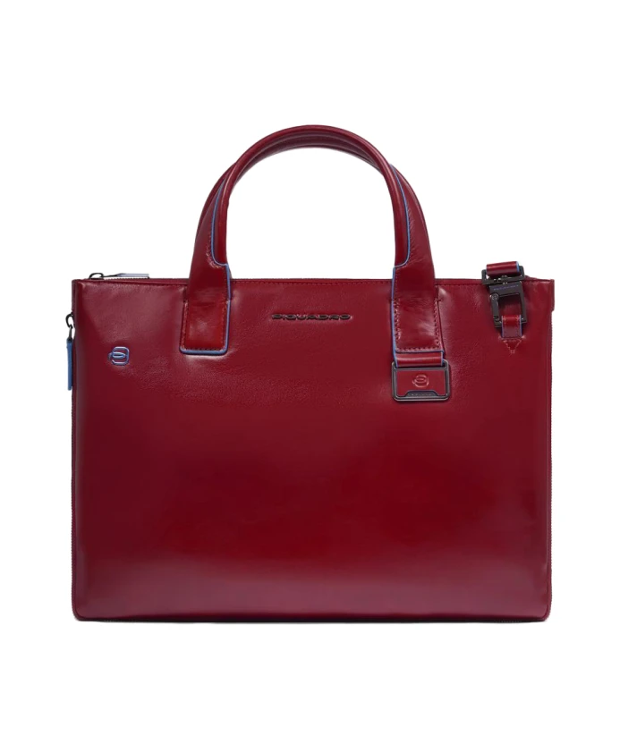 

Настраиваемая сумка для ноутбука с отделением для iPad, защитой от RFID-сканирования и ударов. Piquadro, красный