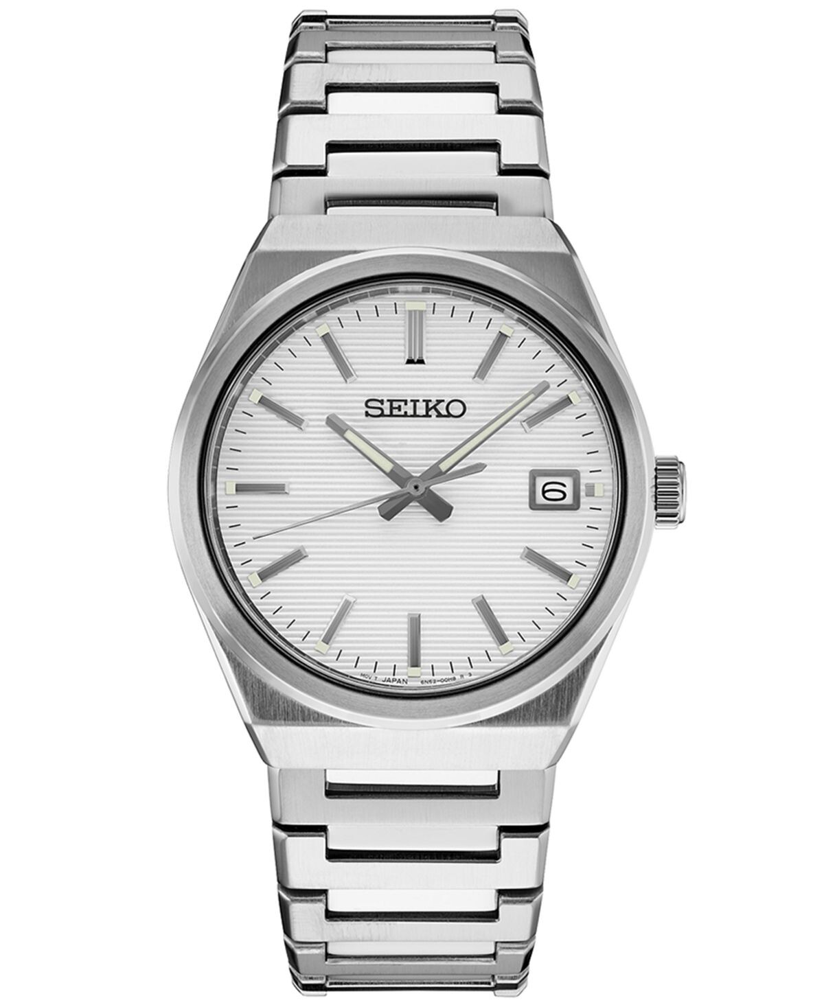 

Мужские часы Essentials с браслетом из нержавеющей стали 39 мм Seiko