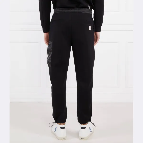 Спортивные брюки стандартного кроя Emporio Armani, черный — фото 3