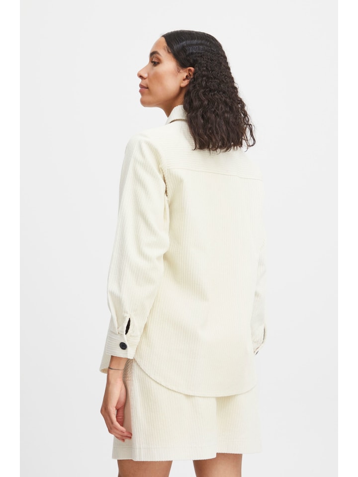 

B. young Рубашка BYDISUNE - плотная ткань, свободный крой, цвет "березовый"