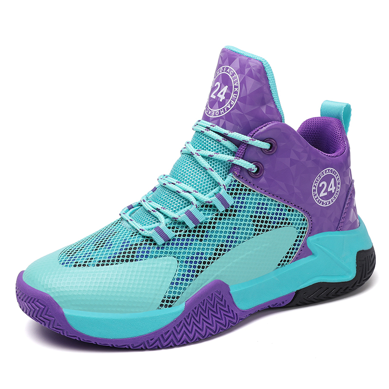 

Износостойкие детские баскетбольные кроссовки для детей TONYBEAR, аква