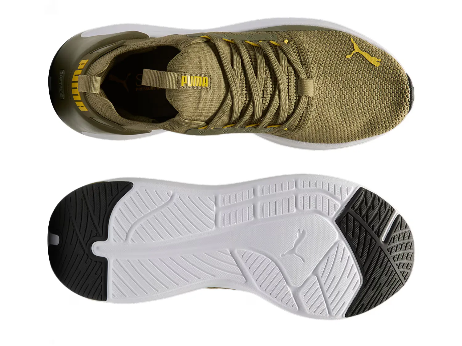 Кроссовки SoftRide Symmetry Running Shoe Puma, зеленый — фото 2