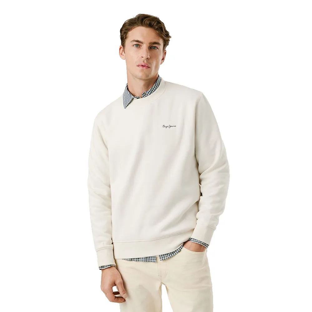 

Толстовка Pepe Jeans Macbeth Small Logo Plain, белый