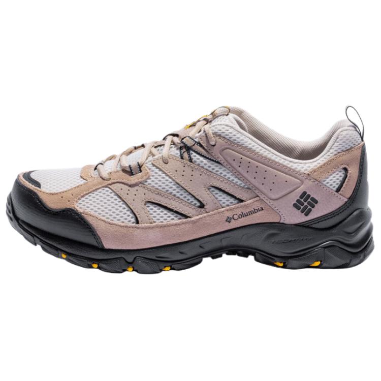 

Мягкая подкладка из сетки, текстиля и искусственной кожи, нескользящая, дышащая, легкая, с поддержкой и амортизацией, низкий верх Columbia, бежевый коричневый