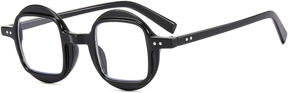 

Женские круглые солнцезащитные очки в стиле ретро-панк с прозрачными градиентными линзами и защитой от УФ-излучения UV400. Мужские солнцезащитные очки с заклепками, двухцветные LANGSER, Black