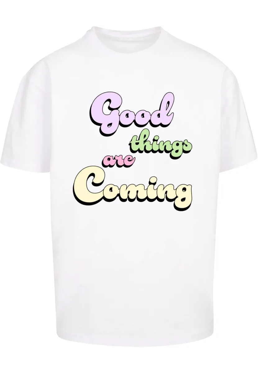 

Футболка Merchcode "Мужская футболка Good Things Heavy Oversized ", белый